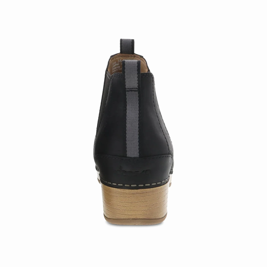 DANSKO BECKA - BLACK OILED LEATHER Buckle Shine