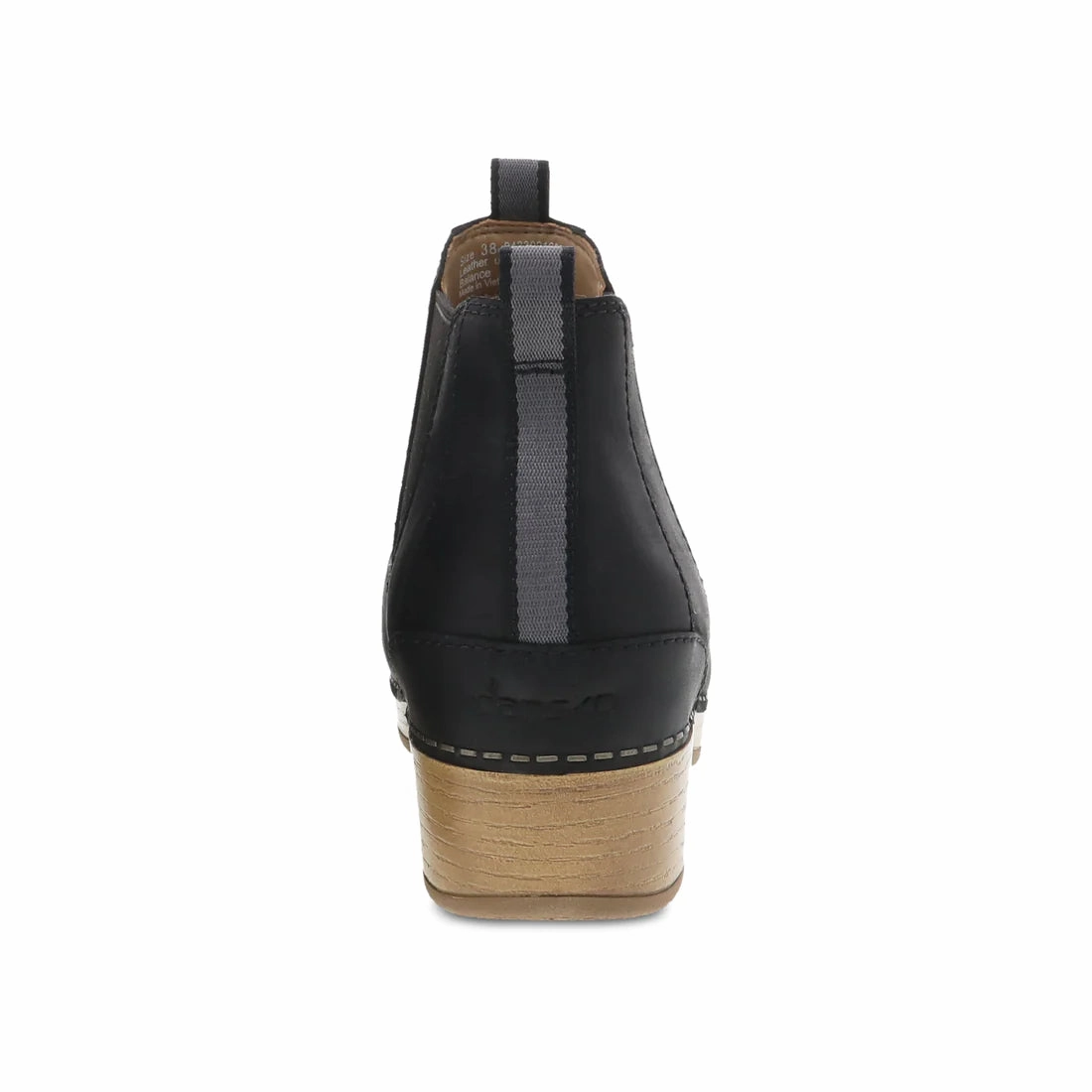 DANSKO BECKA - BLACK OILED LEATHER Buckle Shine