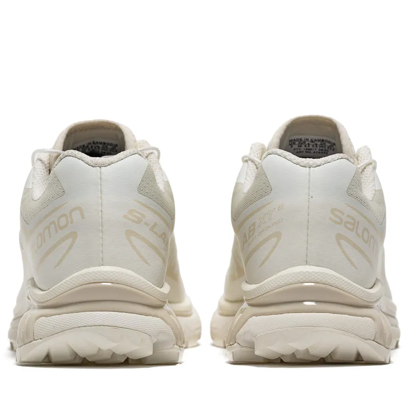 Salomon XT-6 - Vanilla Ice/Almond Milk evening run shoes Foot Security