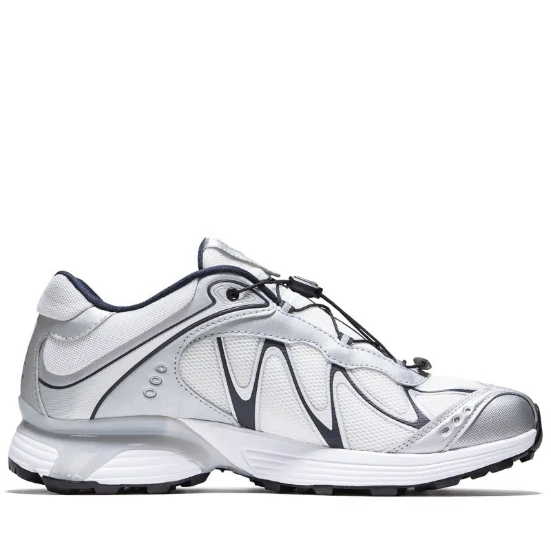 Salomon XT-Whisper - White/Silver arch - shaped insoles monochromatic shoe look