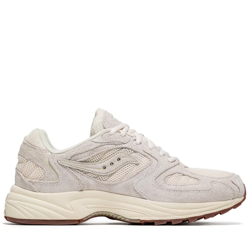 Comfort Shock running in spring shoes Saucony Grid Jazz 9 - Ivory