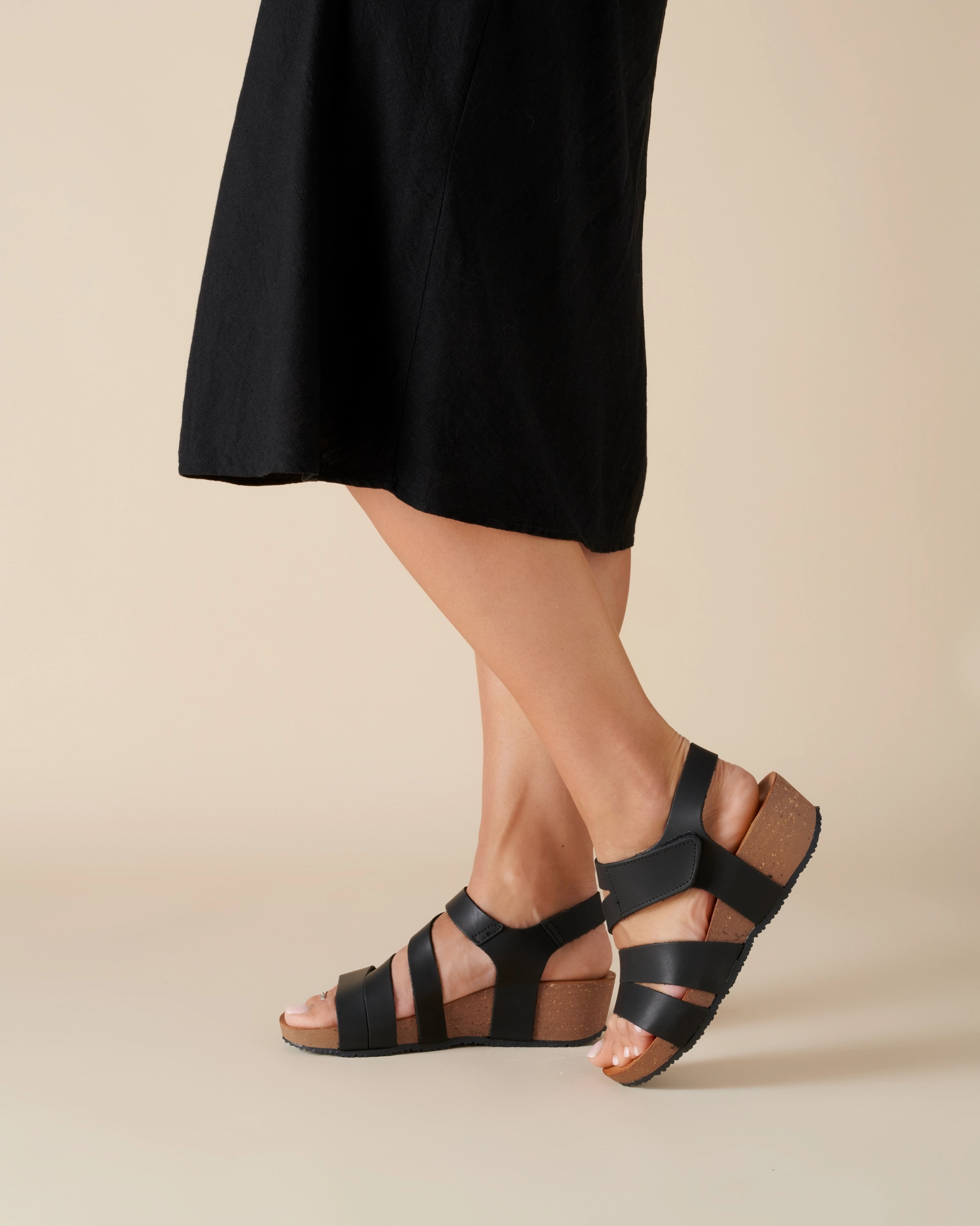 Scorpi Black Trendy Shoes Light Footwear