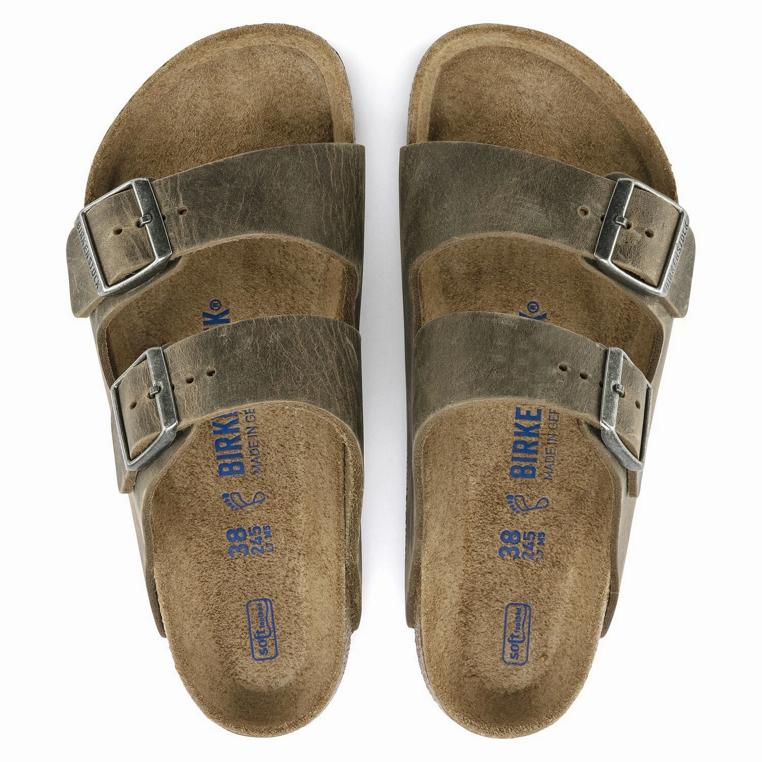Arizona Soft Footbed : Faded Khaki Sunshine Walk Comfortable Slip-Ons