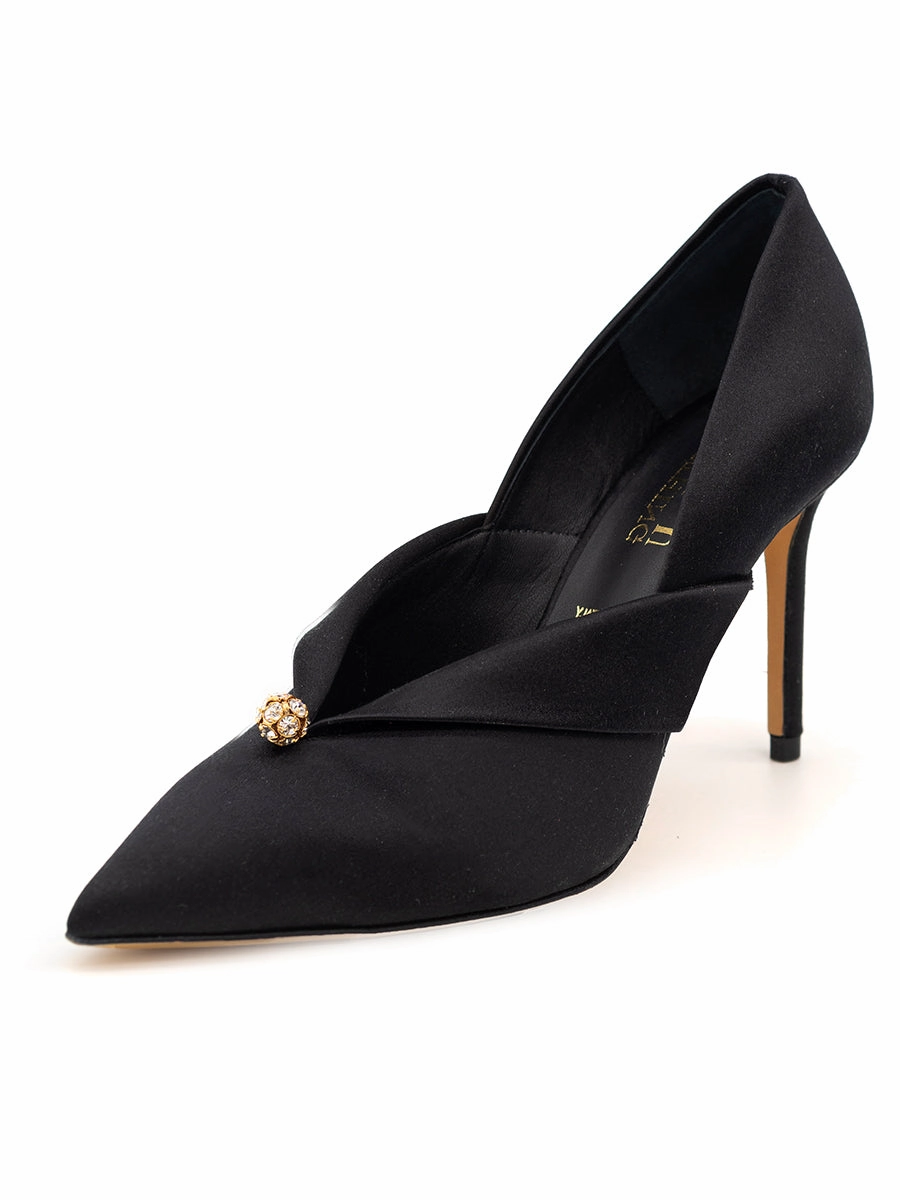 Evening Spark Open Toe Heels Selah Pointed Toe Pump