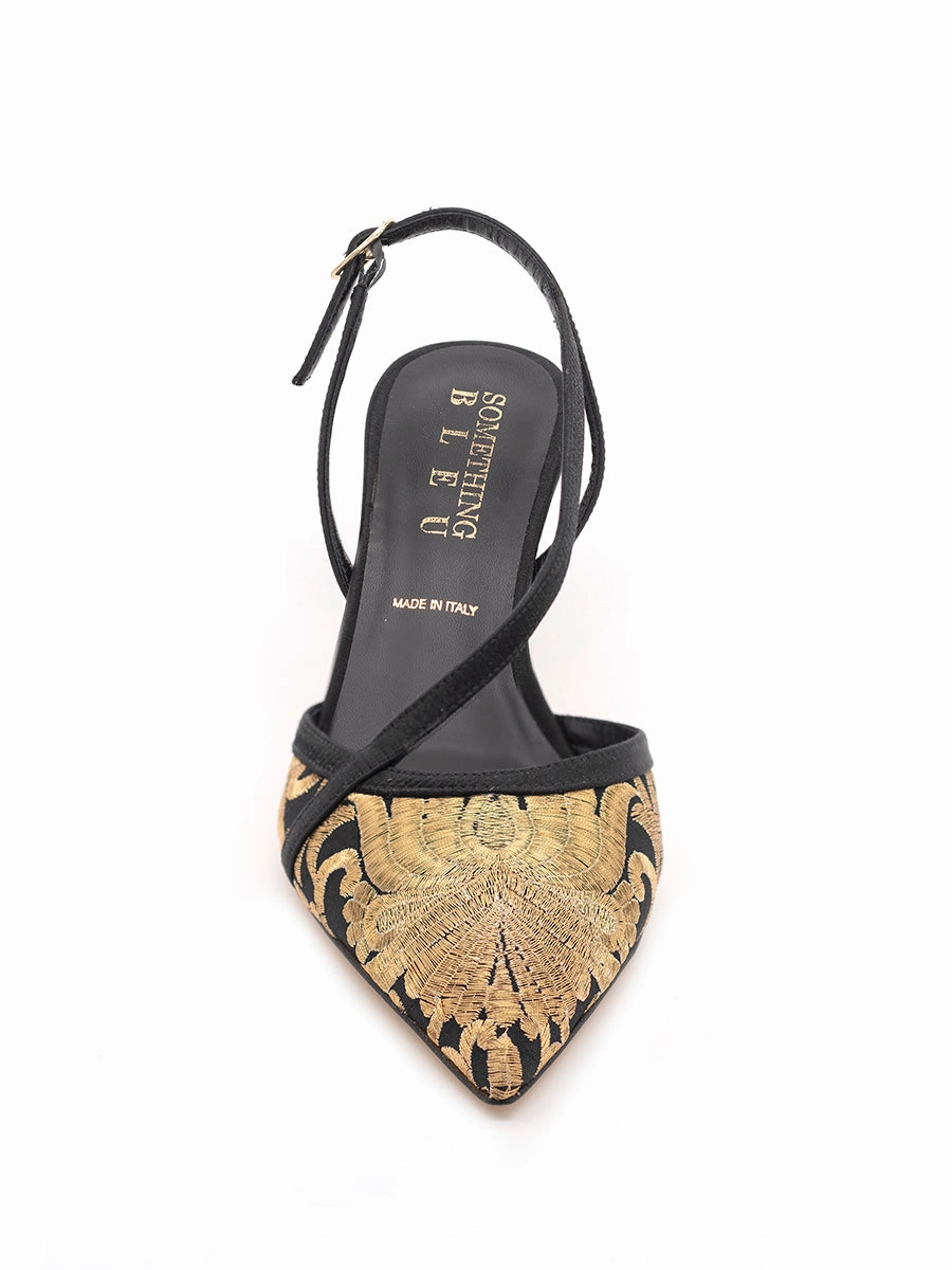 Shape Spark Sevey Kitten Slingback Heel