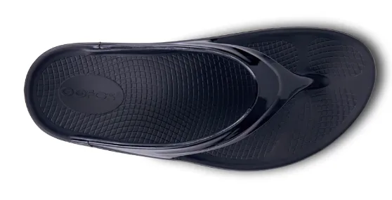 OOFOS 1410 OOMEGA  - BLACK Trendy Footwear For Travel Practical Outdoor Footwear
