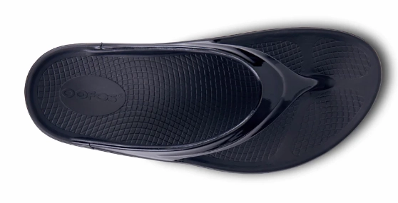 OOFOS 1410 OOMEGA  - BLACK Trendy Footwear For Travel Practical Outdoor Footwear