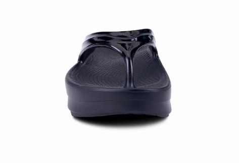 OOFOS 1410 OOMEGA  - BLACK Footwear for Vacation Breathable Outdoor Wear