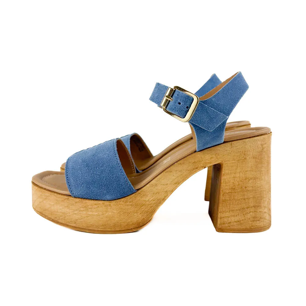 Seychelles - Cityscape Sandal (Blue) Light Travel Flats