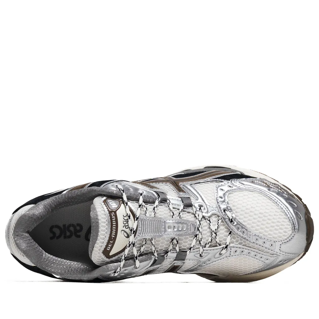 Easy Packing Unlined Comfort Asics Gel-Nimbus 10.1 - Cream/Pure Silver