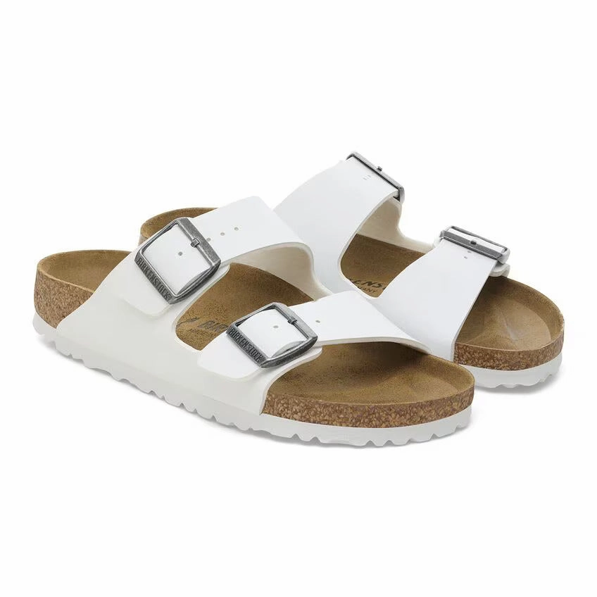 Daily Relax Arizona Classic Footbed : White Synthetic