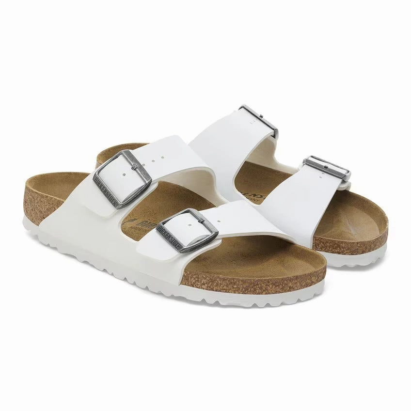 Daily Relax Arizona Classic Footbed : White Synthetic