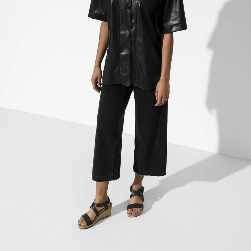 Sibyl Ring Buckle | Leather | Black Galaxy Tone