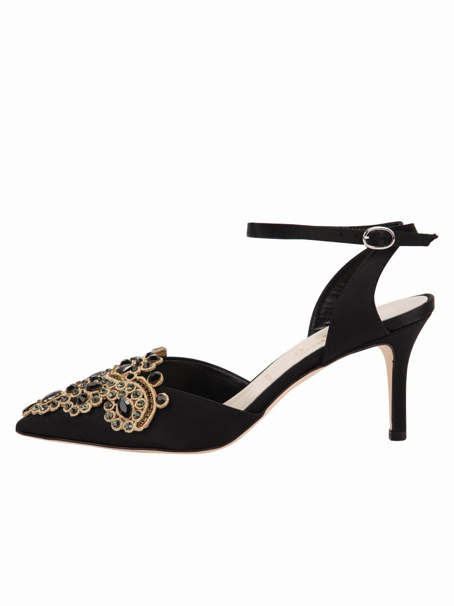 Emmie Pointed Toe Pump Ankle Strap