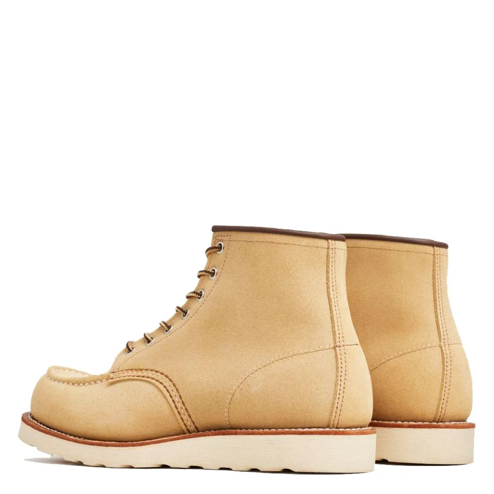 Slide Proof Red Wing Men's Classic 6 Inch Moc 8833 in Hawthorne Abilene Leather (D Width)) Seamless Comfort Windy Weather Good elasticity