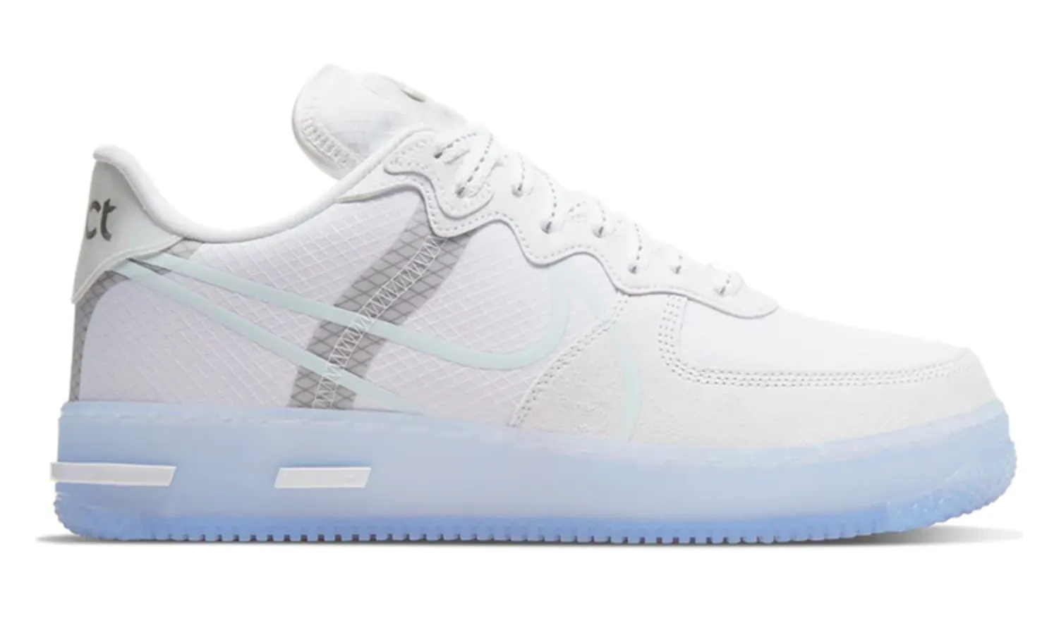 waterproof Air Force 1 React Light Bone (WOMEN)