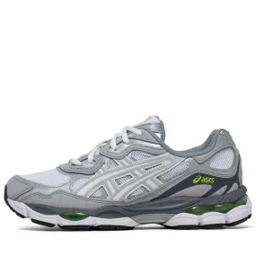 Comfortable Foot Support Waterproof Lining Asics Gel-NYC - White/Glacier Grey