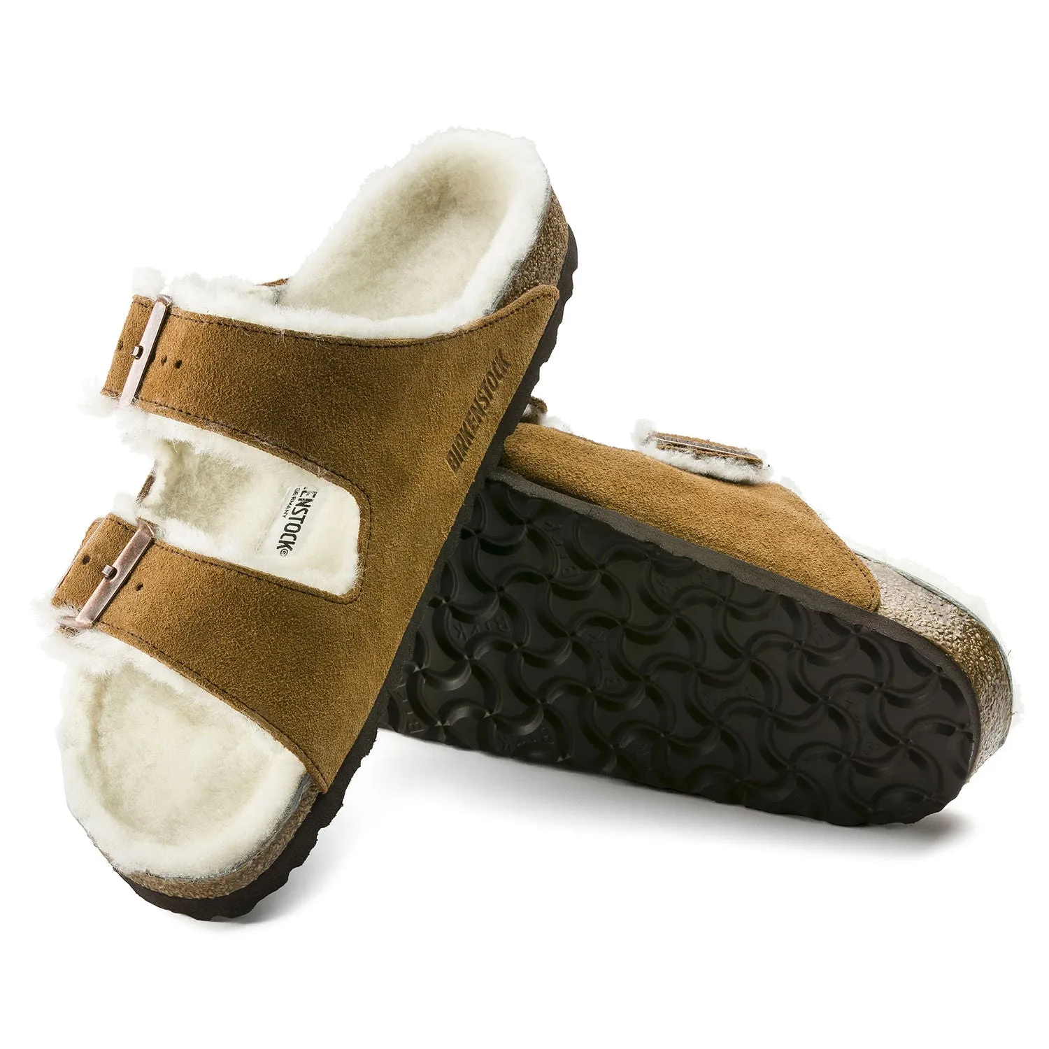 Arizona Shearling : Mink Stylish Flip-flops for Travel Quick Lock