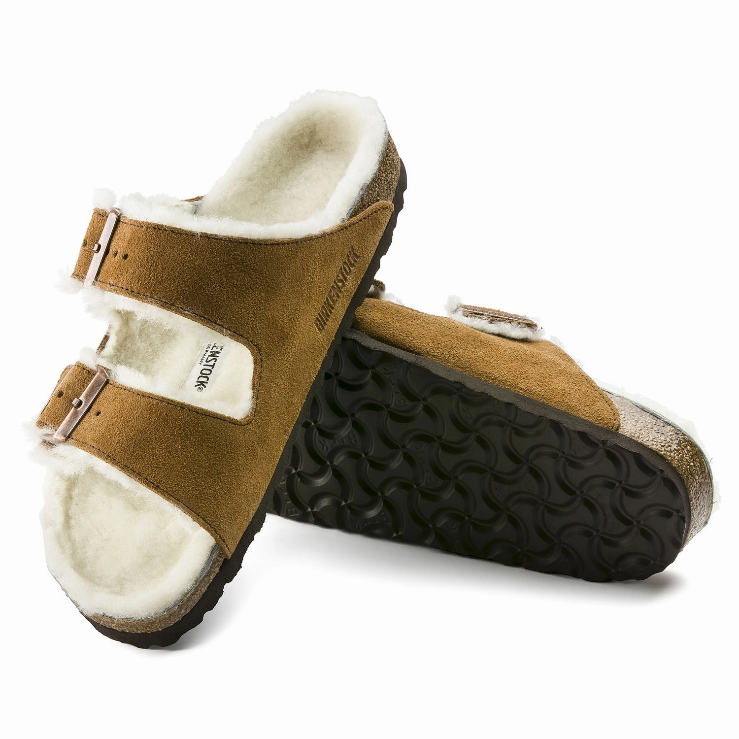 Arizona Shearling : Mink Stylish Flip-flops for Travel Quick Lock
