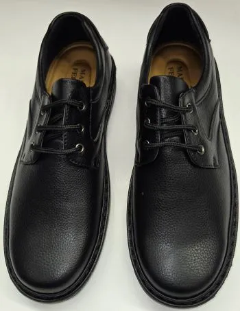 Tarrant -- Men's Casual Oxford -- Black Temperature Regulating