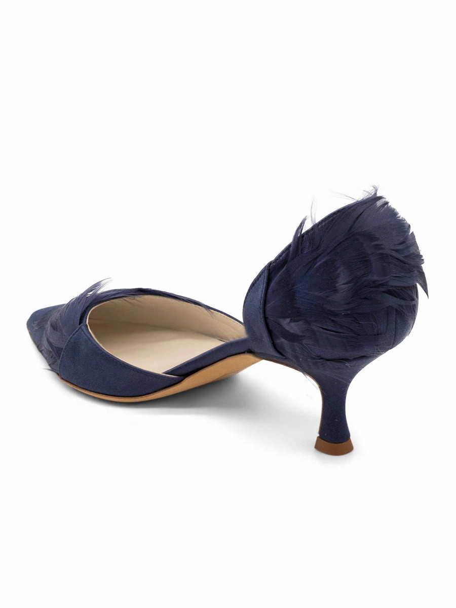 Timeless Design Sofia d'Orsay Feather Heel