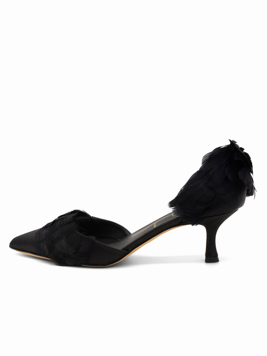 Best Seller Sofia d'Orsay Feather Heel