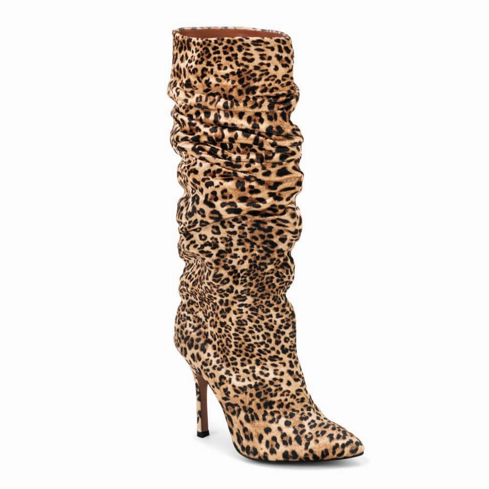 Hot Pick Bree - Leopard Velvet - Street Sole