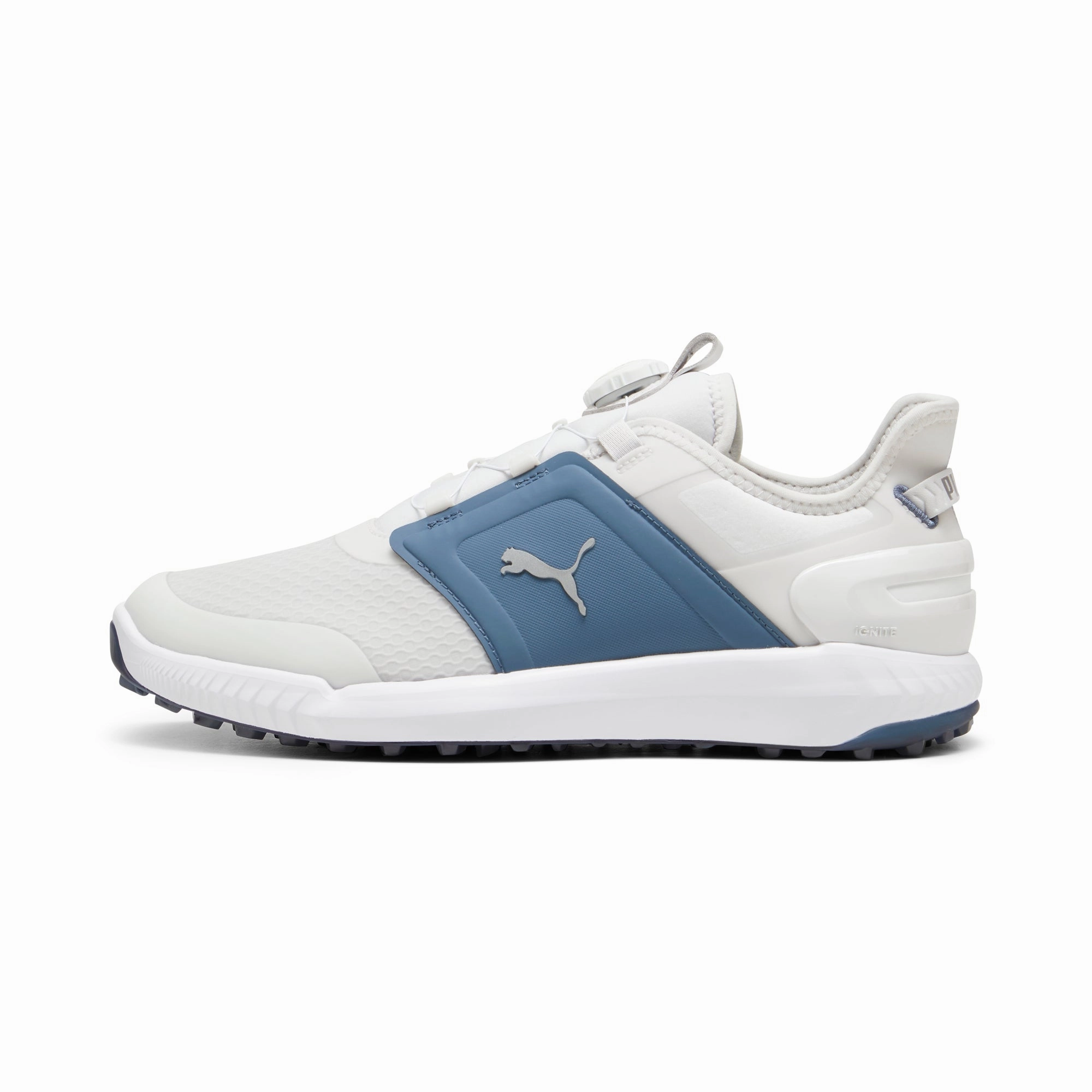 IGNITE ELEVATE DISC Spikeless Golf Shoes | Feather Gray / Evening Sky / Puma White Urban Gear Full-Support