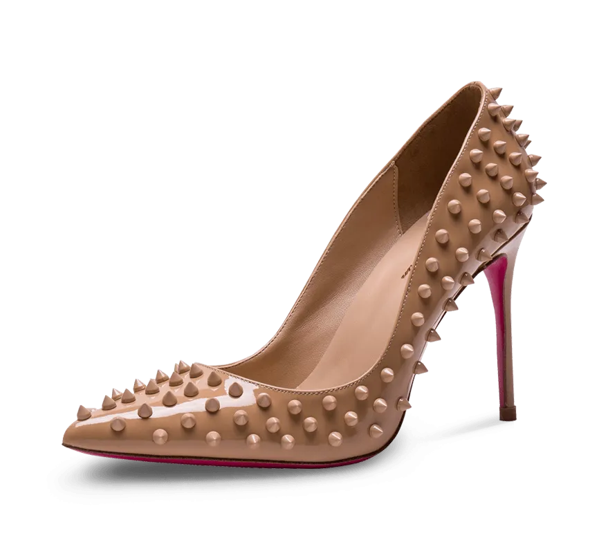 Classic Look Iconic Craft Spikes High Heel Pumps