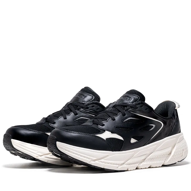 Hoka Clifton L Athletics - Obsidian/Alabaster short - distance runners Comfortable Fit Around Heel