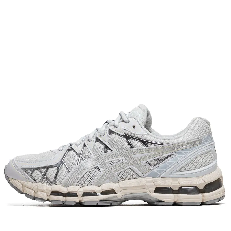 Asics Gel-Kayano 20 - White/Pure Silver understated look walking shoes