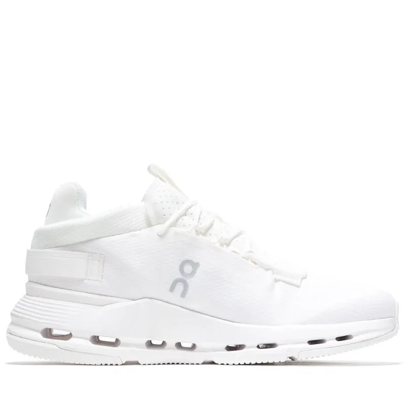 On Cloudnova 2 - All White Obstacle course readiness