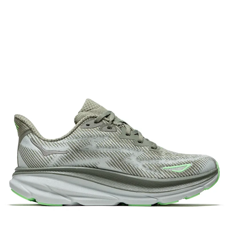 lightweight synthetic shoes adjustable - straps Women's Hoka Clifton 9 - Olive Haze/Mercury