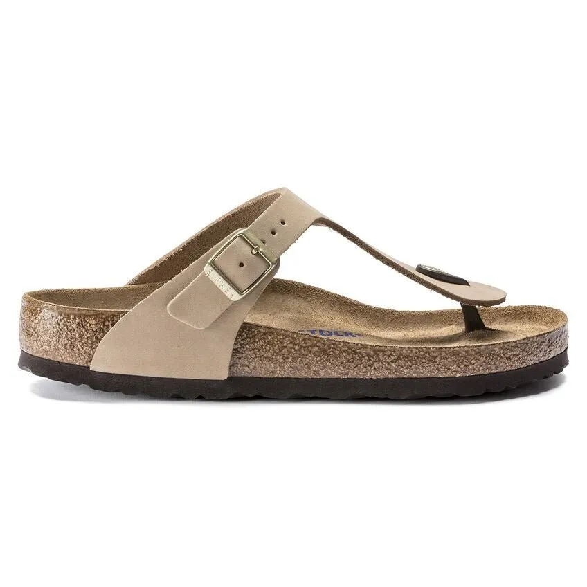 Gizeh | Soft Footbed | Sandcastle Icon Walk Leather Upper