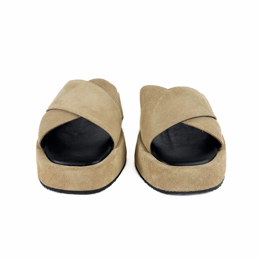Kyma - Chios Platform (Black/Sand) Open Finish Comfy Strap