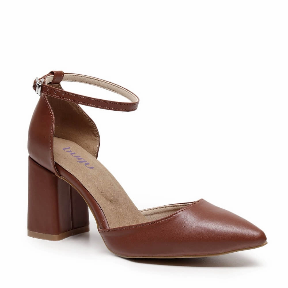 Final Pick Wide Step Charlie Block - Truly Nude Shade Seven - Street Sole