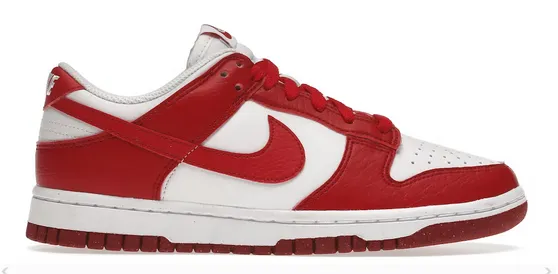 Nike Dunk Low Next Nature White Gym Red (W) Street Fit