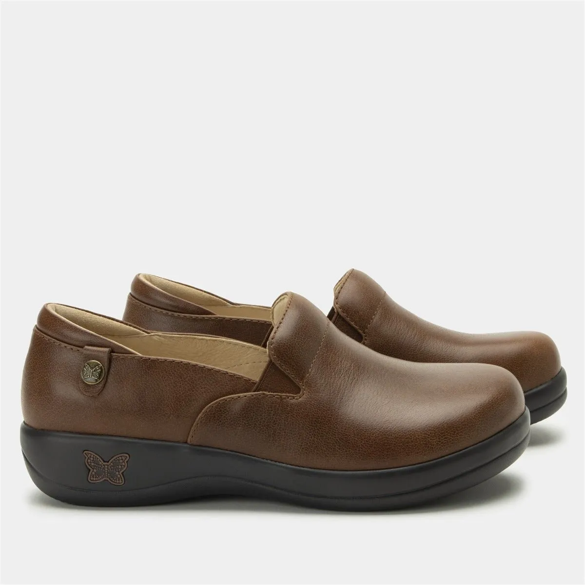 Keli | Leather | Walnut Moon Walk Core Flex