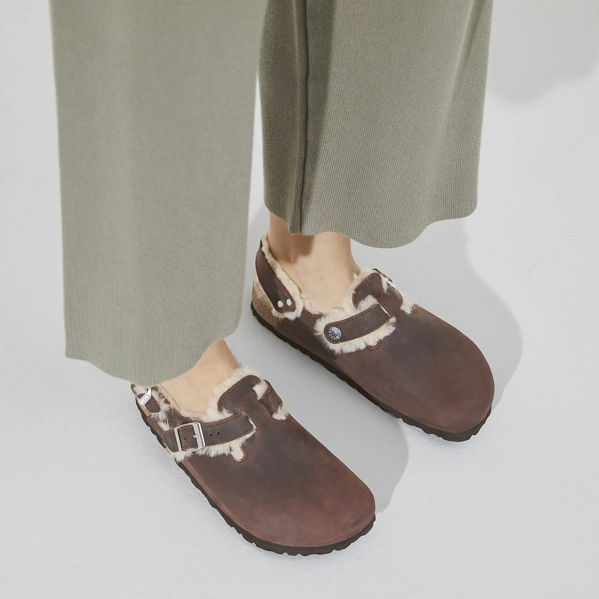 Core Support Tokio | Oiled Leather/Shearling | Habana Brown