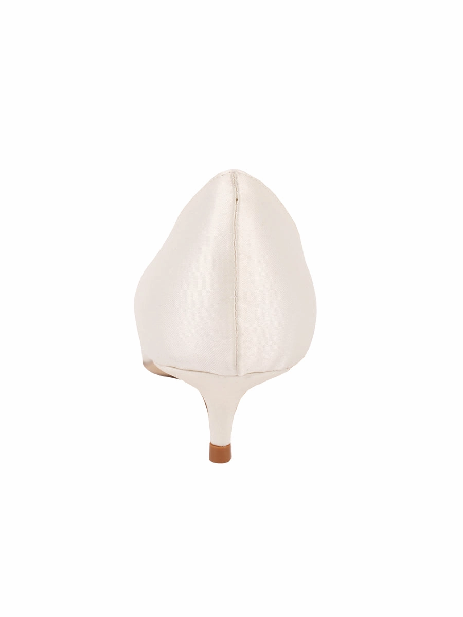 Brinsley Pointed Toe Kitten Heel Elegant Heels Modern Vibe