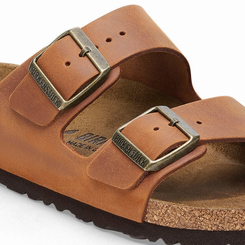 Arizona Classic Footbed : Cognac Oiled Trendy Outdoor Shoes