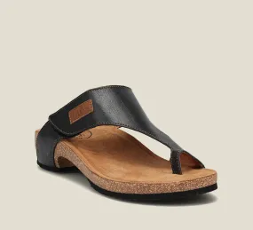 TAOS LOOP SANDAL - BLACK Simple Fit