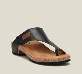 TAOS LOOP SANDAL - BLACK Simple Fit