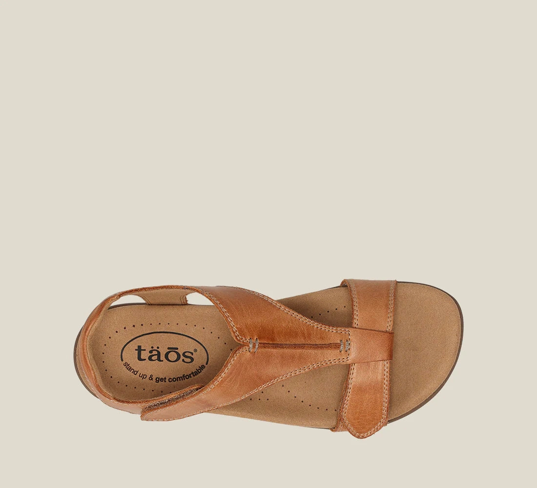 Everyday Versatile Footwear TAOS THE SHOW - CARAMEL