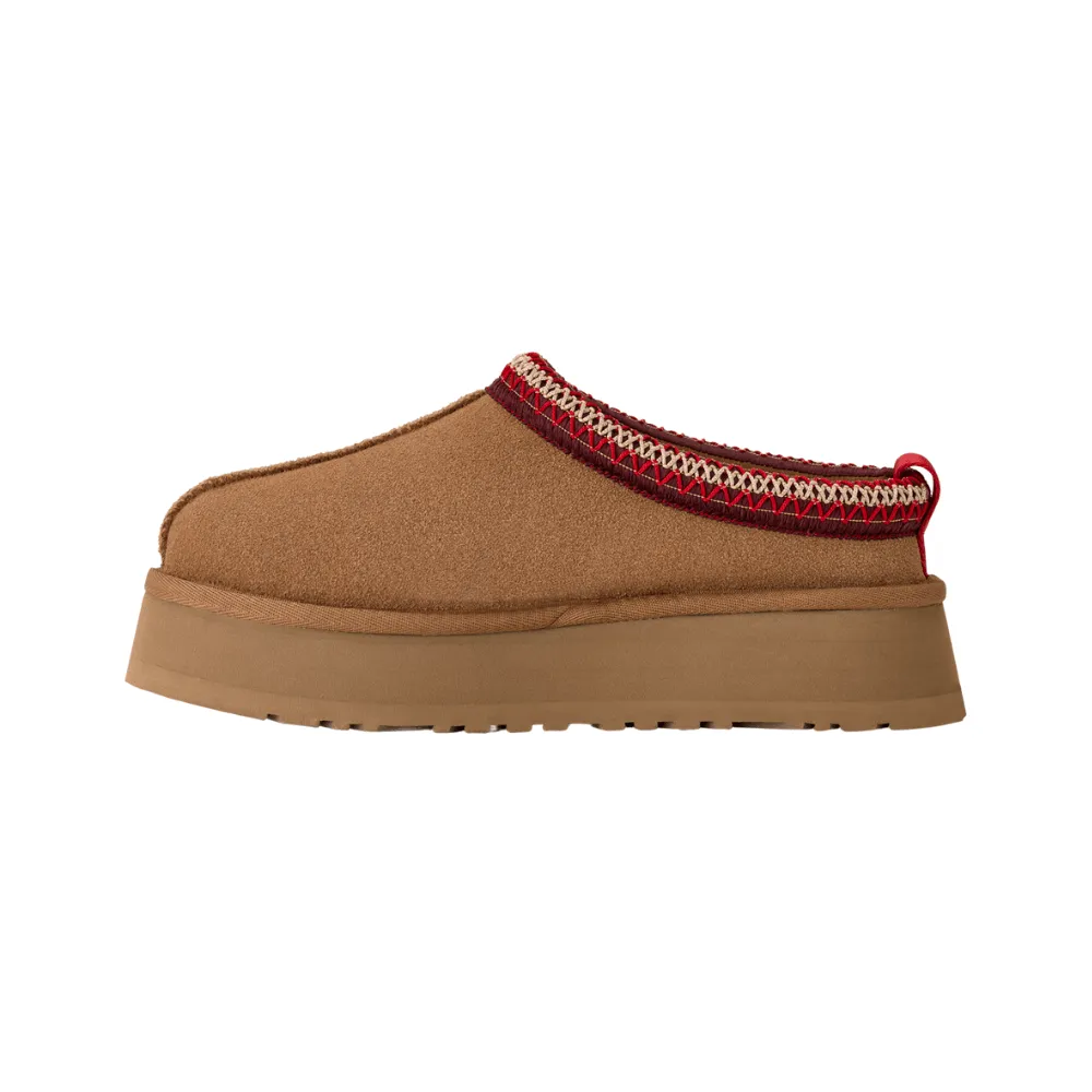 Shock Absorbing Easy Wear Tazz II | Women | Suede/Sheepskin | Chestnut