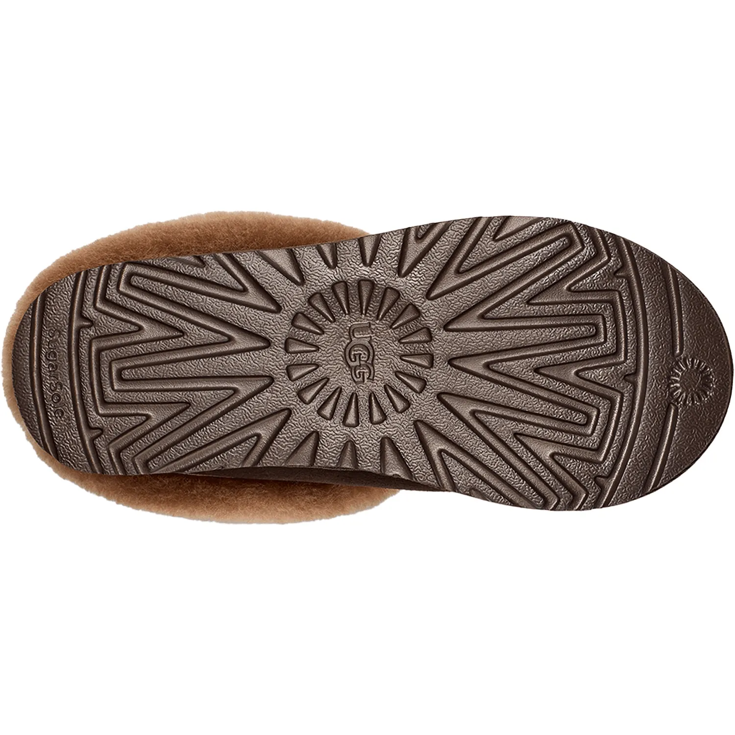 Narrow Fit Tazzette | Women | Suede/Sheepskin | Burnt Cedar