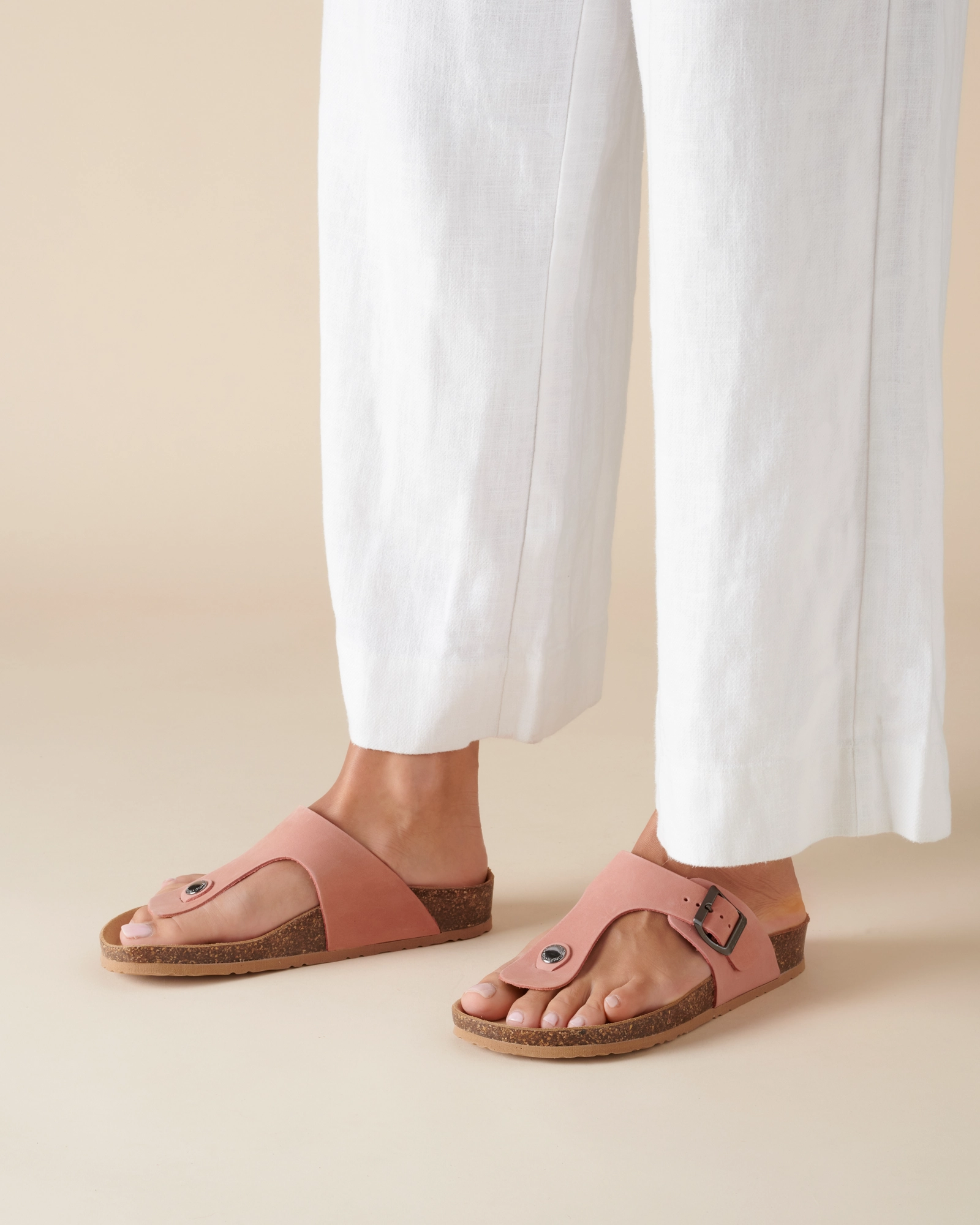 Teramo Coral Open Back Trendy Travel Sandals