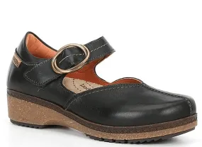 Supportive Granada Mary Jane | Leather | Black