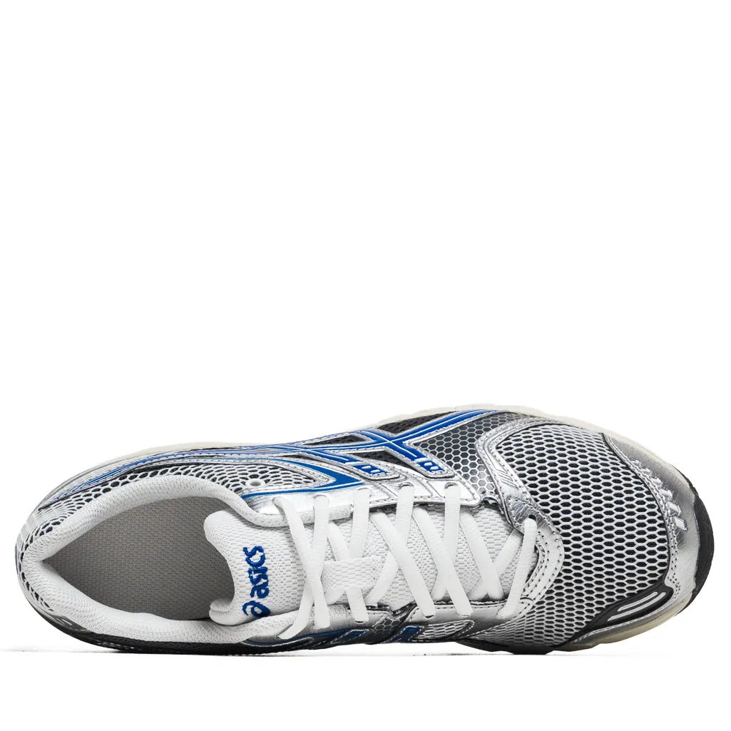 Asics Gel-DS Trainer 14 - White/Asics Blue Waterproof Barrier Tech Durable Eyelets