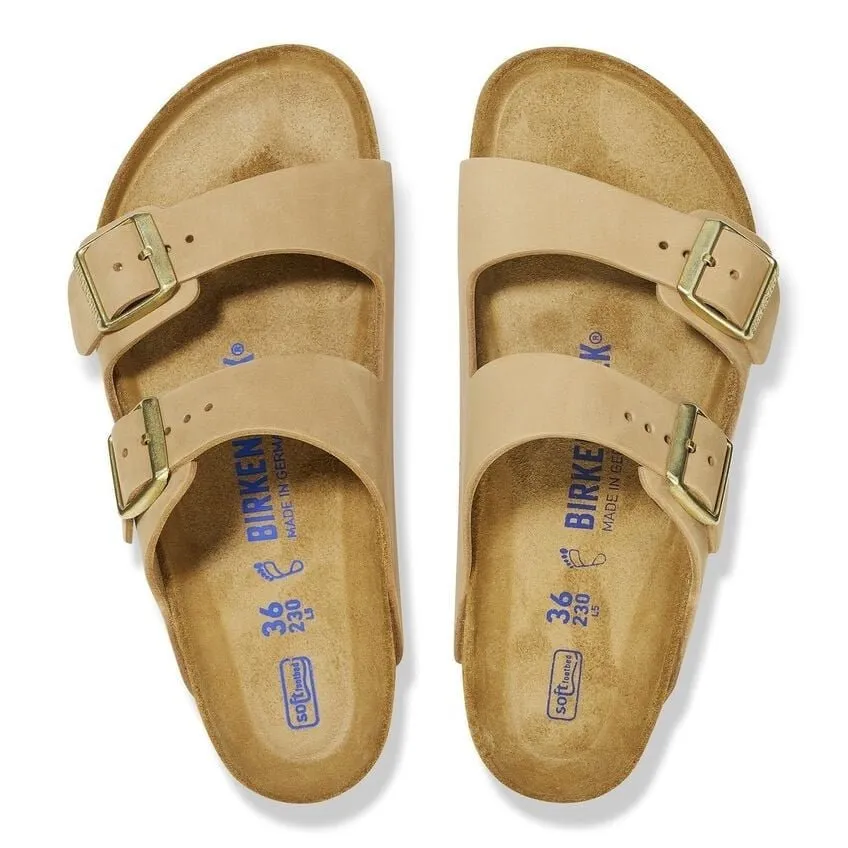 Shine Bright Anti Bacterial Arizona | Soft Footbed | Nubuck | Sandcastle